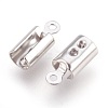 Tarnish Resistant 304 Stainless Steel Folding Crimp Ends STAS-P207-03P-C-2