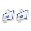 Alloy Enamel Pendants FIND-I065-01B-P-1