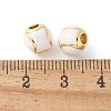 Brass Enamel Beads KK-P294-37G-03-2