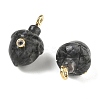 Natural Larvikite Pendants GG-CBA105B-04K-G-2