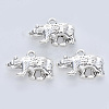 Tibetan Style Alloy Pendants TIBE-R316-020AS-RS-1