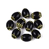 Handmade Millefiori Glass Barrel Beads LA-N002-23C-1