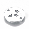 Tarnish Resistant 304 Stainless Steel Links connectors STAS-L224-017P-2
