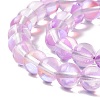 Synthetic Moonstone Beads Strands G-E573-02B-20-4