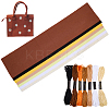 7Pcs 7 Colors Non-woven Felt Fabric DIY-CP0012-69C-6