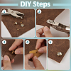 280 Sets 7 Styles Iron & Brass Double Cap Rivets KK-FG0001-19G-4