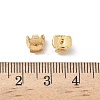 Brass Earring Nuts KK-H083-10G-2