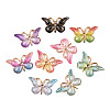 Printed Translucent Acrylic  Pendants OACR-T028-17B-1