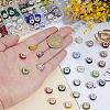 200Pcs 20 Colors Handmade Polymer Clay Rhinestone European Beads CPDL-PA0001-01A-3