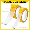 2 Rolls 2 Styles Plastic Double Sided Adhesive Tapes for Fixing Carpet AJEW-ME0001-41-2