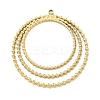 PVD Vacuum Plating 304 Stainless Steel Pendants STAS-L278-034G-1