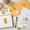 50Pcs Adhesive Wax Seal Stickers DIY-SD0001-69B-5
