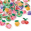 35Pcs 7 Styles PVC Plastic Cabochons KY-TA0001-43-3
