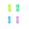 20M 4 Colors Hollow Pipe PVC Tubular Synthetic Rubber Cord RCOR-YW0001-06B-1