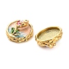 304 Stainless Steel Enamel Pendants STAS-B084-05G-02-2