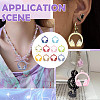 UV Plating Opaque Acrylic Pendants SACR-FZC0001-001D-7