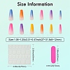 ABS Plastic Full Cover Press On False Nails DIY-CJC0006-14-2
