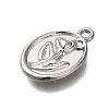 304 Stainless Steel Pendant Rhinestone Settings STAS-H225-04P-2