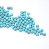 Resin Round Beads MRMJ-WH0068-34C-01-2
