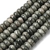 Natural Green Wood Lace Stone Wooden Jasper Beads Strands G-A280-A29-01-2