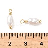 ABS Plastic Imitation Pearl Pendants KK-M266-33G-3