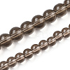 Transparent Glass Beads Strands GLAA-T032-T6mm-02-4
