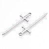 Non-Tarnish 304 Stainless Steel Pendants STAS-N098-135P-2