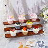 3-Tier Wood Acrylic Organizer Display Riser Rack ODIS-WH0070-13C-5