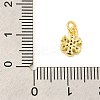 Real 18K Gold Plated Rack Plating Brass Micro Pave Cubic Zirconia Pendants Charms KK-S396-01B-3
