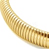 Ion Plating(IP) 304 Stainless Steel Spring Bangles for Women Men BJEW-U003-02C-G-3
