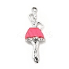 Rack Plating Alloy Enamel Pendants LS-ENAM-M051-03P-C-1