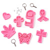 DIY Silicone Keychain Making Molds DIY-TA0008-56-2