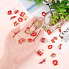 24Pcs 12 Styles Alloy Enamel Pendants FIND-PH0010-76-3