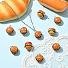 10Pcs Opaque Resin Pendants CRES-YW0002-54-4