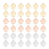30Pcs 3 Colors Brass Pendants KK-UN0001-62-1