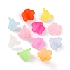 144Pcs 12 Colors Opaque Acrylic Beads SACR-YW0001-46-3