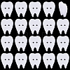 60Pcs Acrylic Buttons BUTT-PH0001-59B-01-1