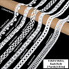 12 Yards 6 Styles Milk Fiber Embroidery Ribbon OCOR-CY0001-81-2