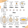 Ocean Theme DIY Jewelry Making Kits DIY-AR0005-09-2