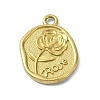 Ion Plating(IP) 304 Stainless Steel Pendants STAS-B058-30B-1
