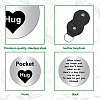 2Pcs 2 Style PU Leather Guitar Clip AJEW-CN0001-21-014-3