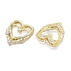 Rack Plating Alloy Rhinestone Pendants PALLOY-T091-06KCG-NR-2
