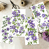 4 Sheets 4 Styles Retro Theme PVC Waterproof Decorative Stickers DIY-WH0489-002-4