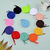 32Pcs 16 Colors Polyester Flat Custom Shoelace AJEW-SZ0001-91-3