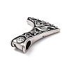 304 Stainless Steel Pendants STAS-J039-14AS-3