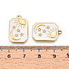 Ion Plating(IP) 304 Stainless Steel Pendants X-STAS-N107-06A-G-3