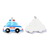 Resin Pendants RESI-O009-11-2
