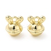 Rack Plating Alloy Rabbit Charms FIND-G044-02LG-1