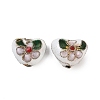 Handmade Cloisonne Beads CLB052Y-1-4