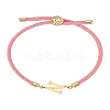 1Pc Adjustable Nylon Cord Slider Bracelets for Women BJEW-LP0001-32N-03-1